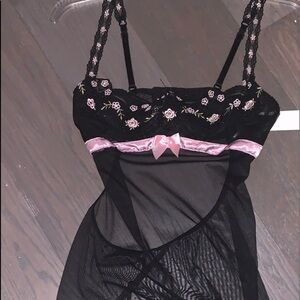 floral print baby doll